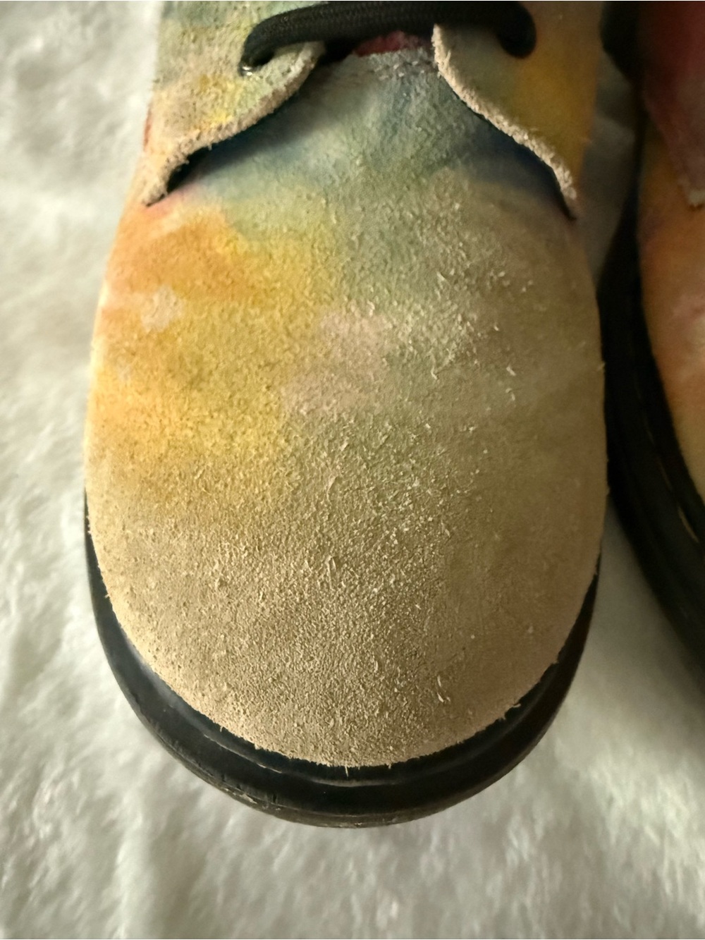 Dr. Martens 1460 Tie Dye Suede Boots size 6 women’s 5 men’s - Picture 3 of 16